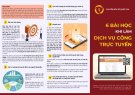 6 bài học khi làm Dịch vụ công trực tuyến