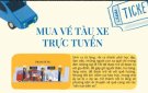 Mua vé tàu xe trực tuyến - Giải pháp thông minh trong vận tải hành khách