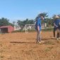 Đoàn xã Cẩm Tâm ra quân chuẩn bị sân cho hội thi “Hè vui quê em”
